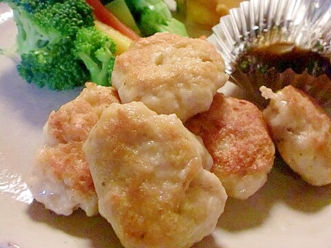 胸肉１枚で「チキンナゲット」